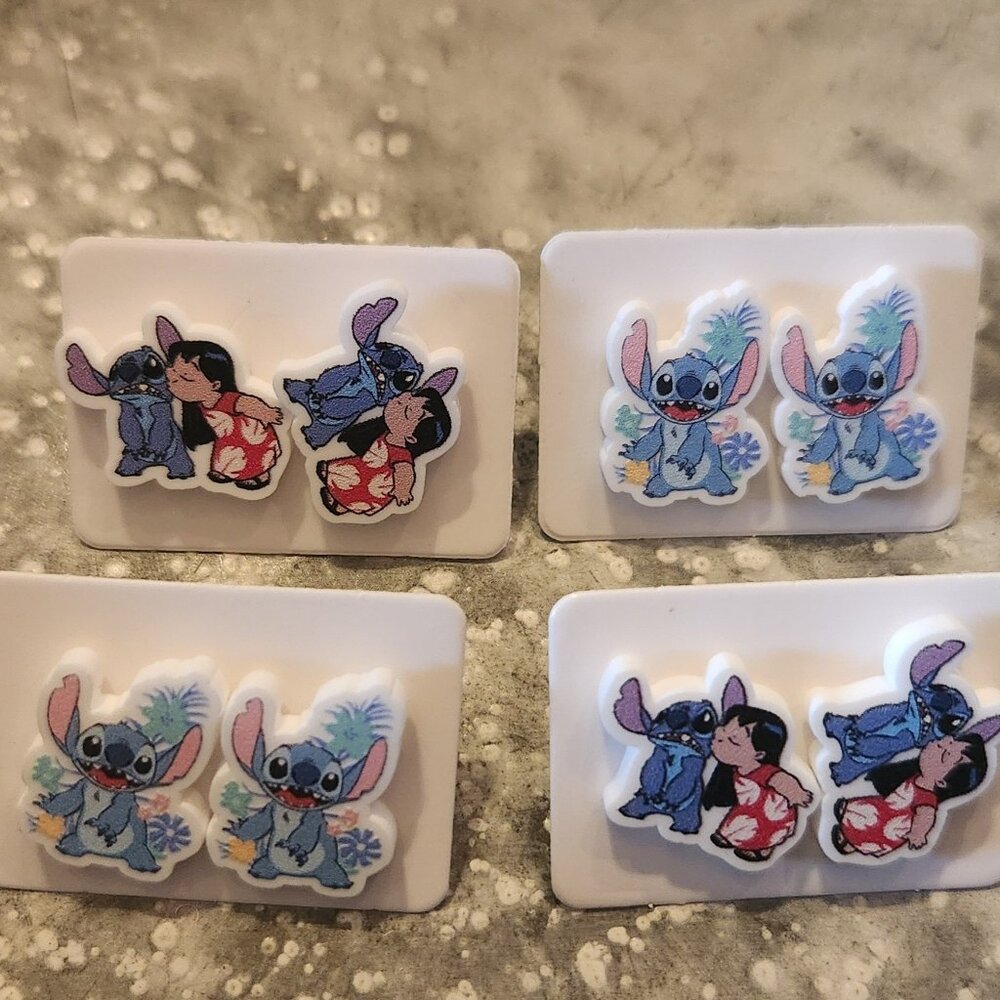 Lilo and Stitch Stud Earrings